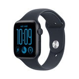 Apple Watch SE 3 (GPS + Celular) 44mm Aluminio Medianoche + Correa Deportiva Azul Profundo - Talla M/L Apple Watch SE 3 (GPS + Celular) 44mm Aluminio Medianoche + Correa Deportiva Azul Profundo - Talla M/L