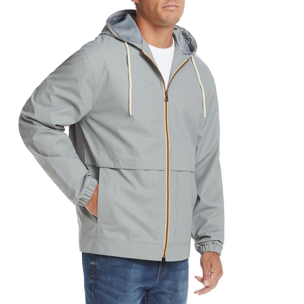 Weatherproof Vintage Chamarra para Caballero Gris Extra Grande