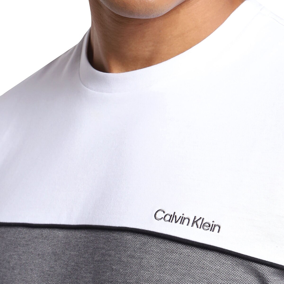 Calvin Klein Playera para Caballero Gris Extra Grande
