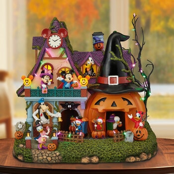 Disney Casa Animada de Halloween con Luces y Música Disney Casa Animada de Halloween con Luces y Música