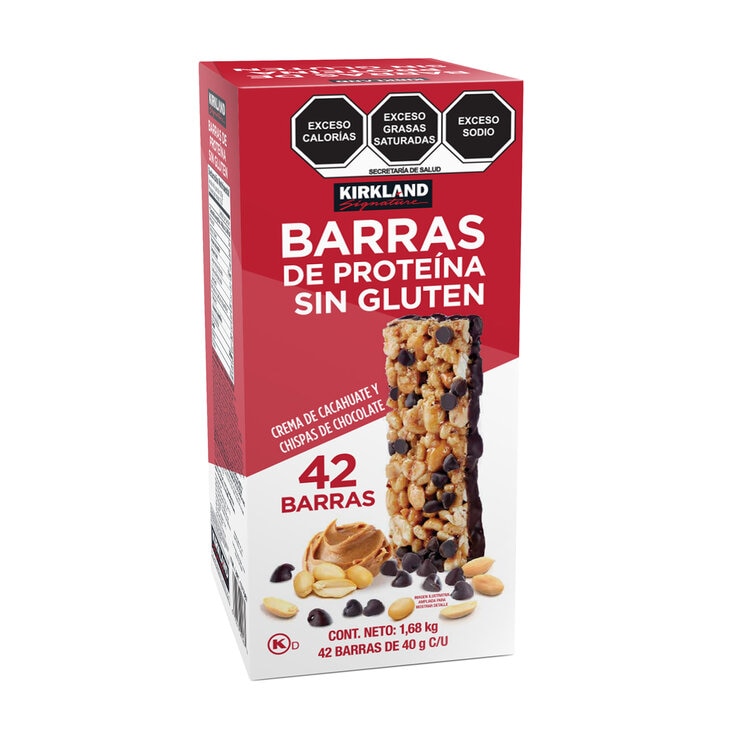 Kirkland Signature Barras de Proteína 42 pzas de 40 g