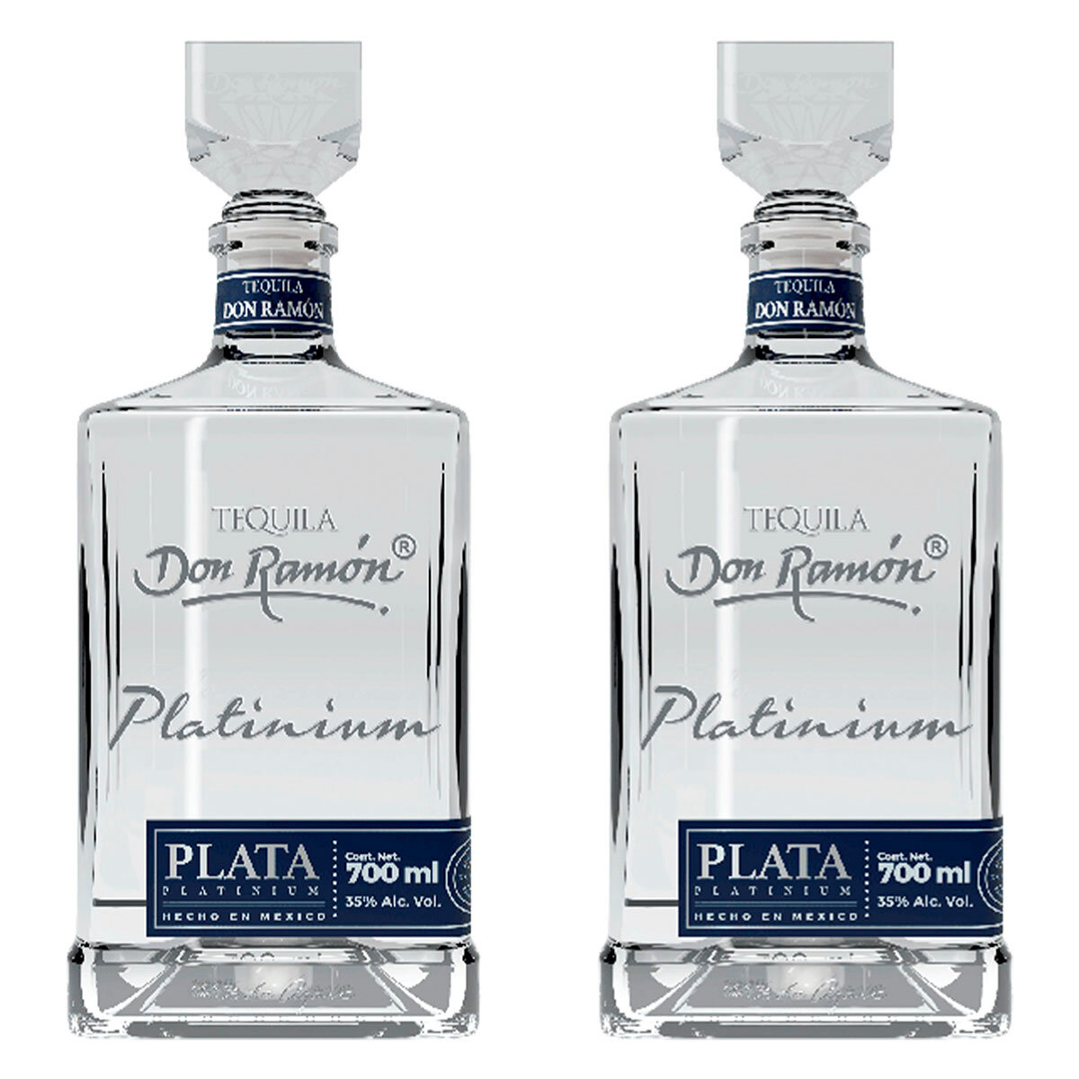 Tequila Don Ramón Plata Platinium 2 de 700 ml