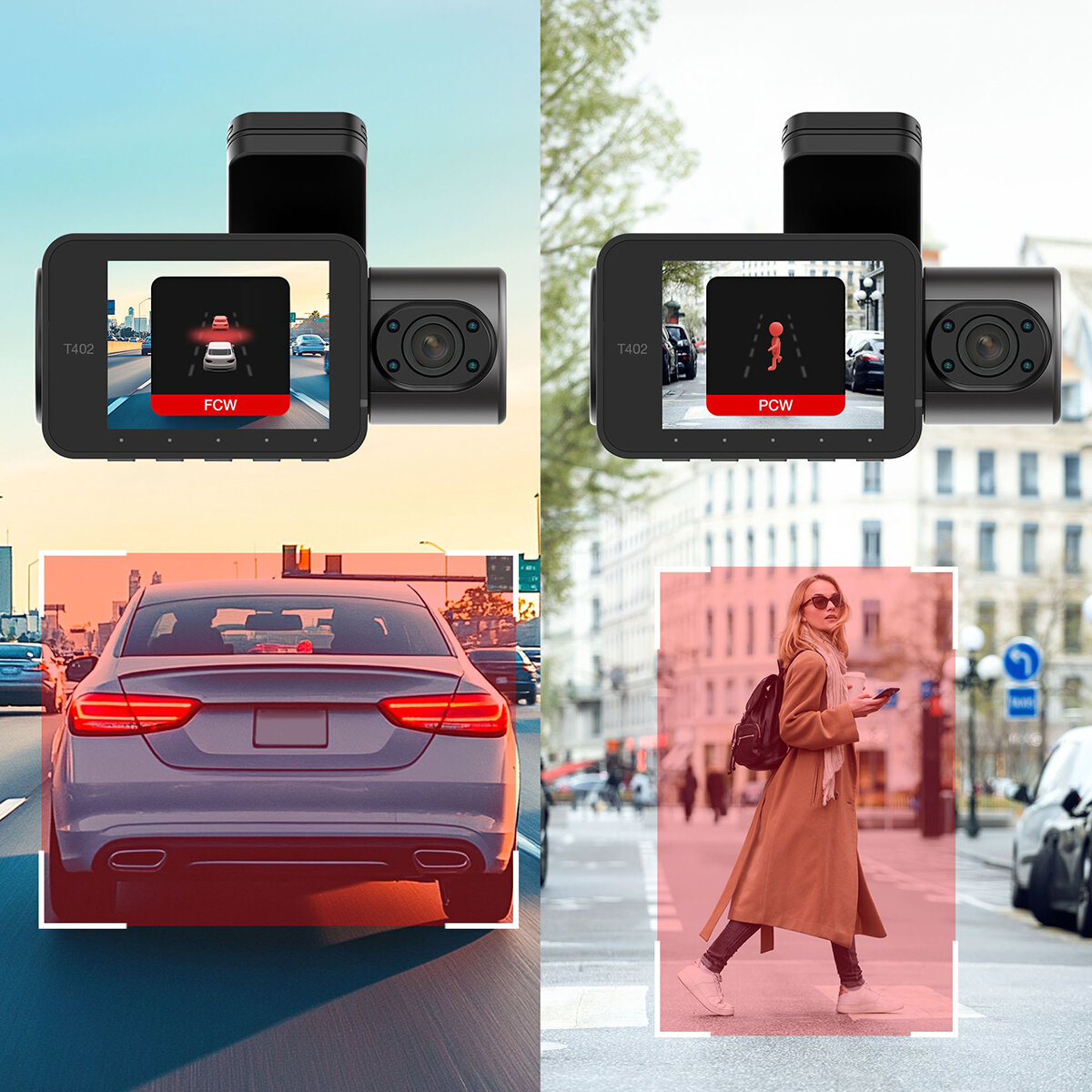 TypeS Dashcam Dual para Auto TypeS Dashcam Dual para Auto