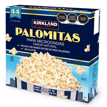 Kirkland Signature Palomitas Sabor Natural 44 pzas de 93.5 g