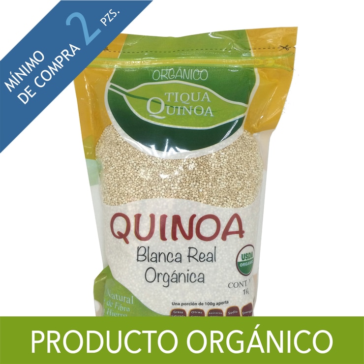Quinoa blanca real orgánica 1 kg Costco México