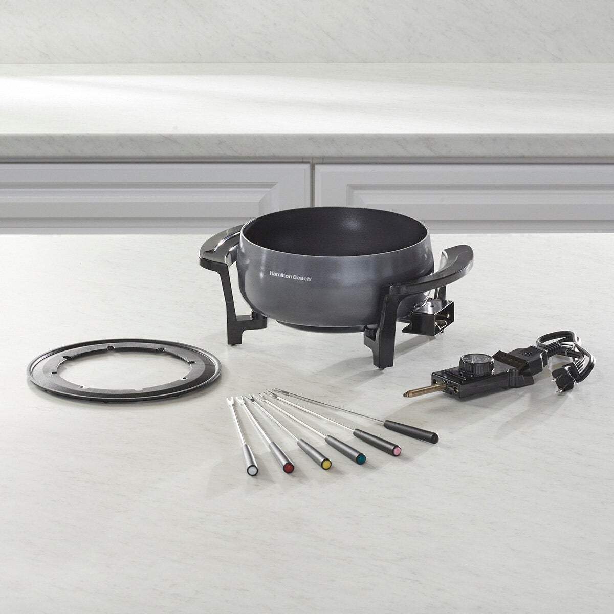 Hamilton Beach, Olla para Fondue 2.8 L de Capacidad Hamilton Beach, Olla para Fondue 2.8 L de Capacidad