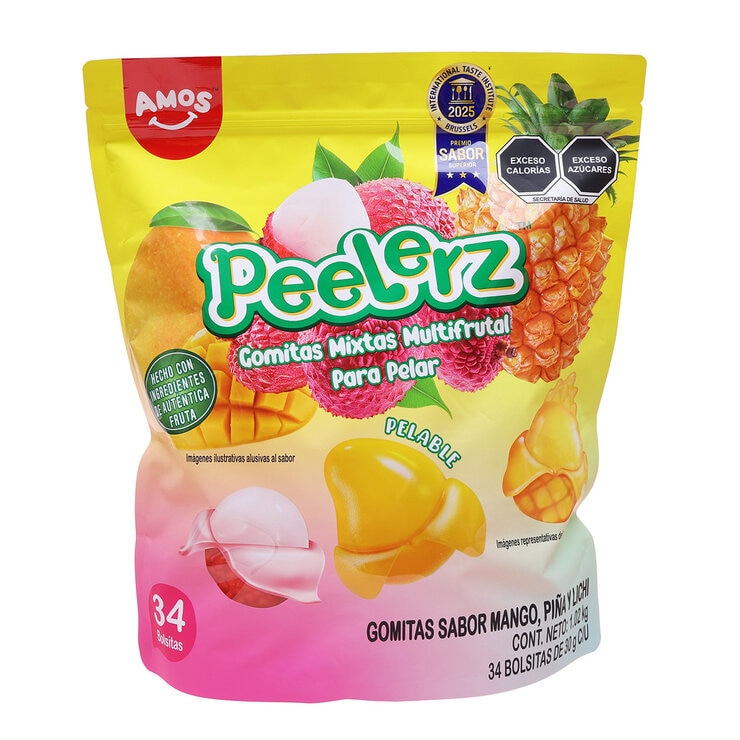 Peleerz Gomitas Mixtas Frutales 34/30 g Peleerz Gomitas Mixtas Frutales 34/30 g