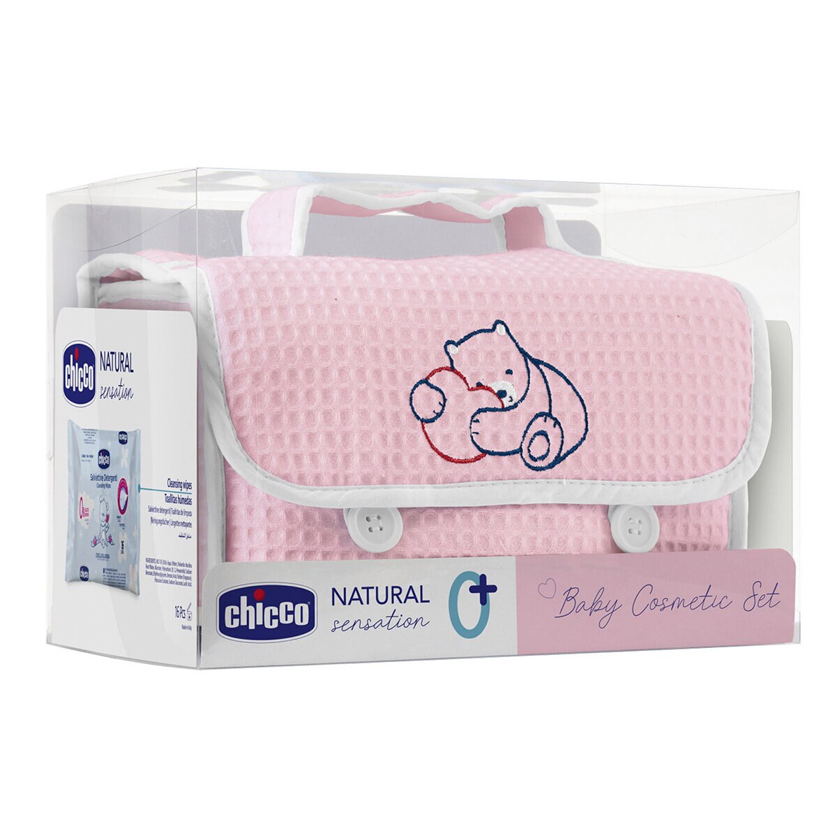 Chicco Set Cosmético Piqué Color Rosa