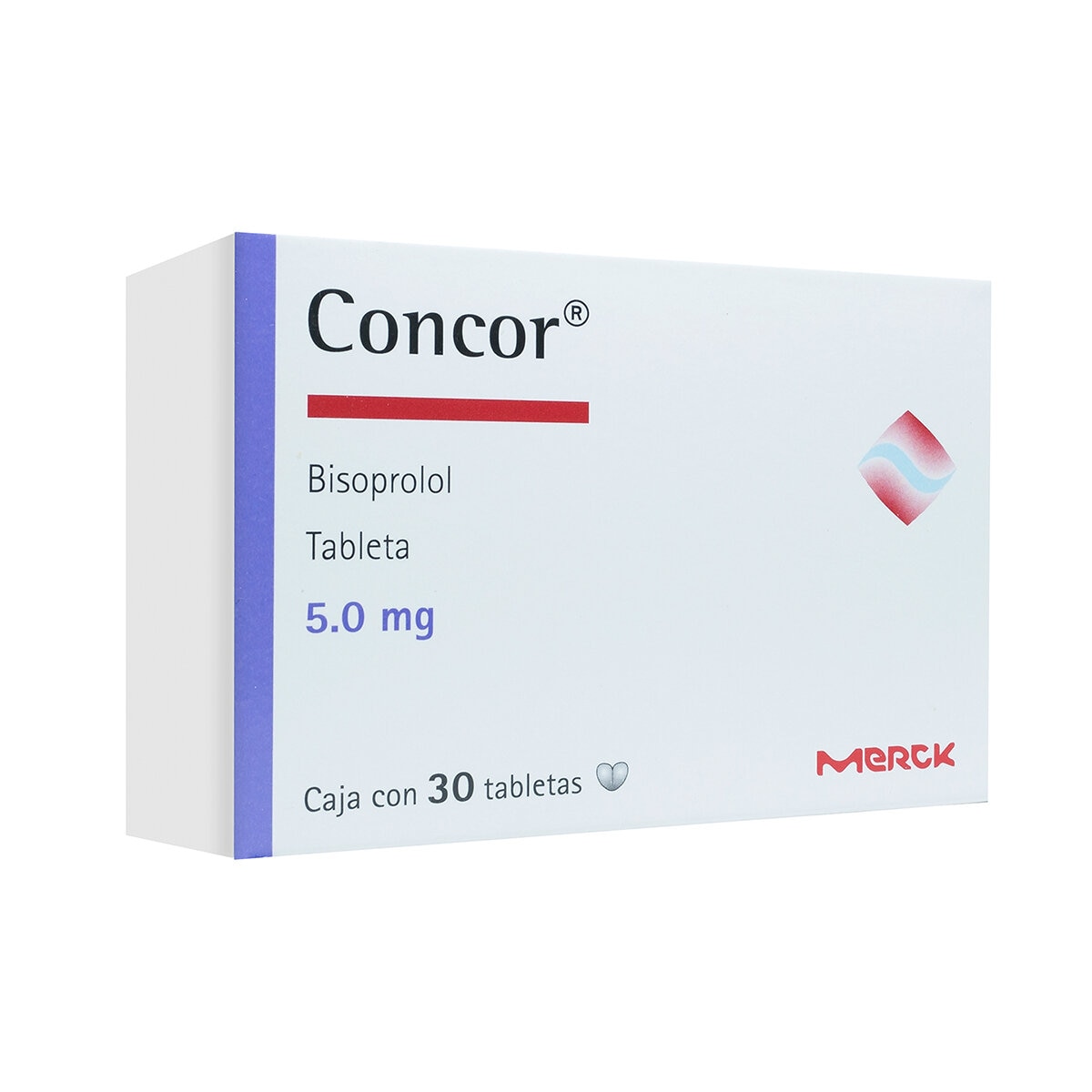 Concor 5.0 mg 30 Tabletas