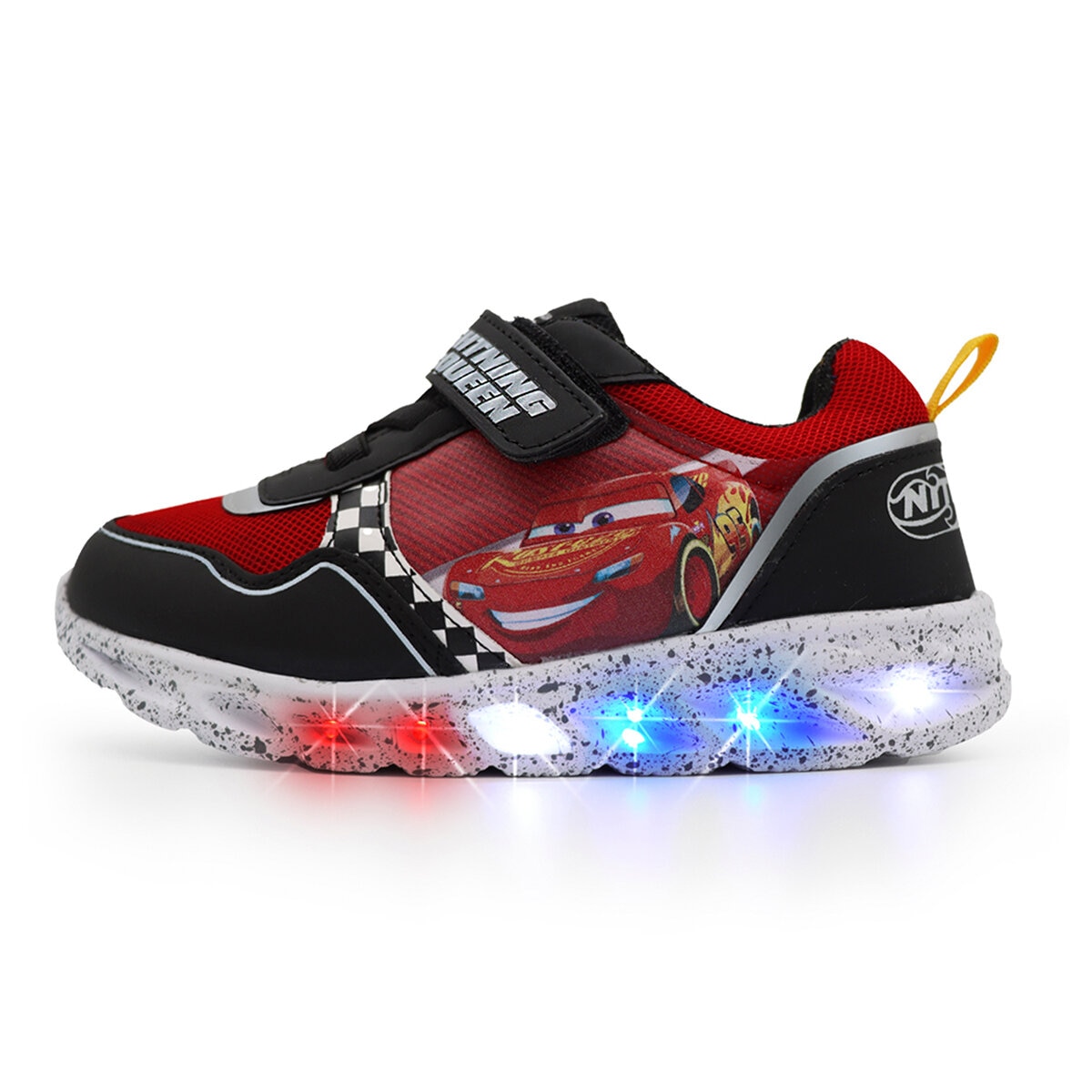 Disney, Tenis para Niño, Modelo Cars y/o Mickey, con Luces, Varias Tallas