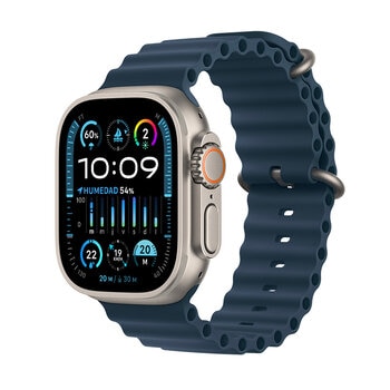 Apple Watch Ultra 2 (GPS + Cellular) Caja de titanio 49mm con Correa Ocean azul
