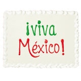 Kirkland Signature Media Plancha de Pastel con Decoración Mexicana