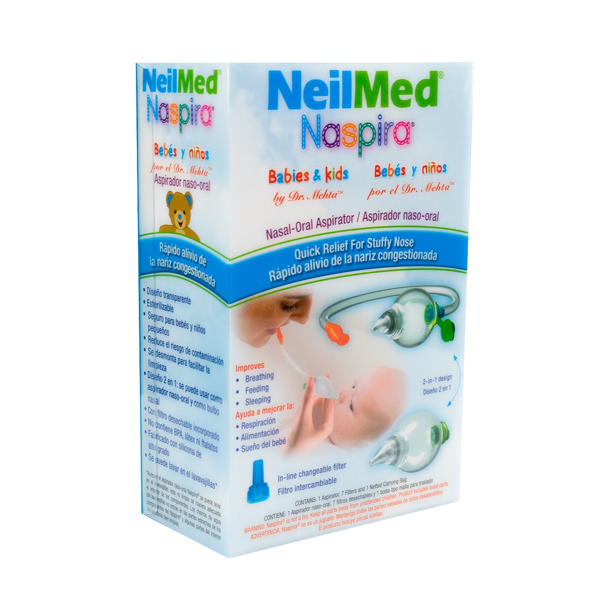 NeilMed Naspira Aspirador Naso-Oral