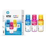HP GT52 Botellas de Tinta de Colores
