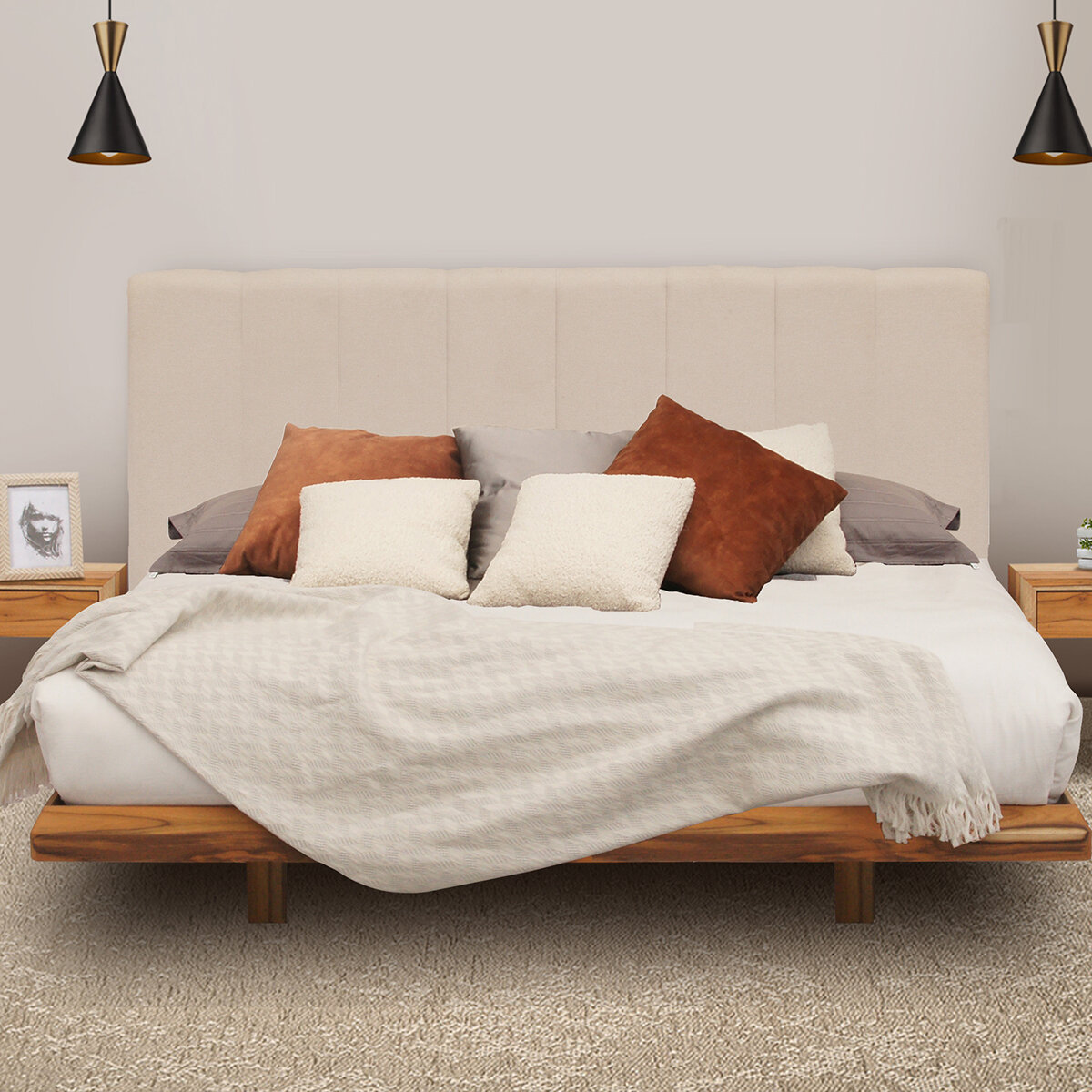Skanor Muebles, Roma, Cama King