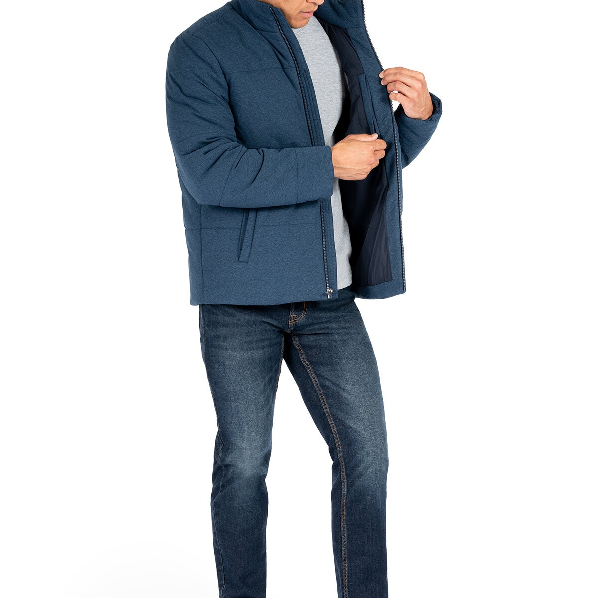 Soybu Chamarra para Caballero Azul Grande Soybu Chamarra para Caballero Azul Grande