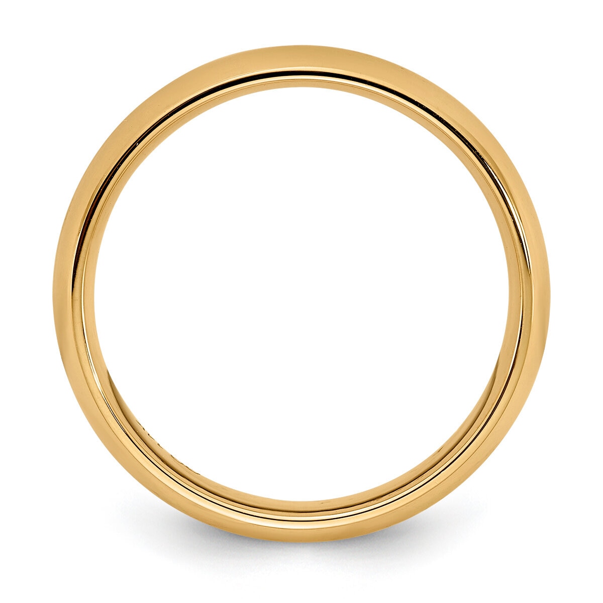 Argolla de Matrimonio, Comfort Fit, 5mm, Oro Amarillo de 14K, Talla 7