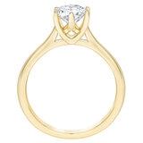 Anillo, 1.00ctw Diamante Solitario, Oro Amarillo 14K