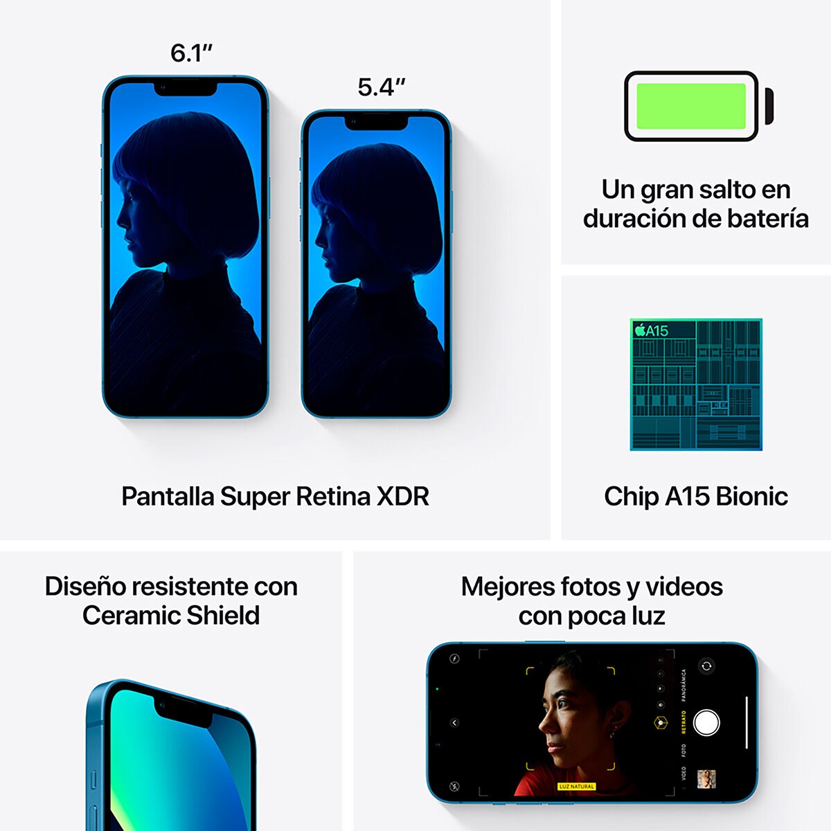Apple iPhone 13 Mini 256 Gb Azul