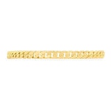 Pulsera de Eslabon Cubano, Oro Amarillo 14K