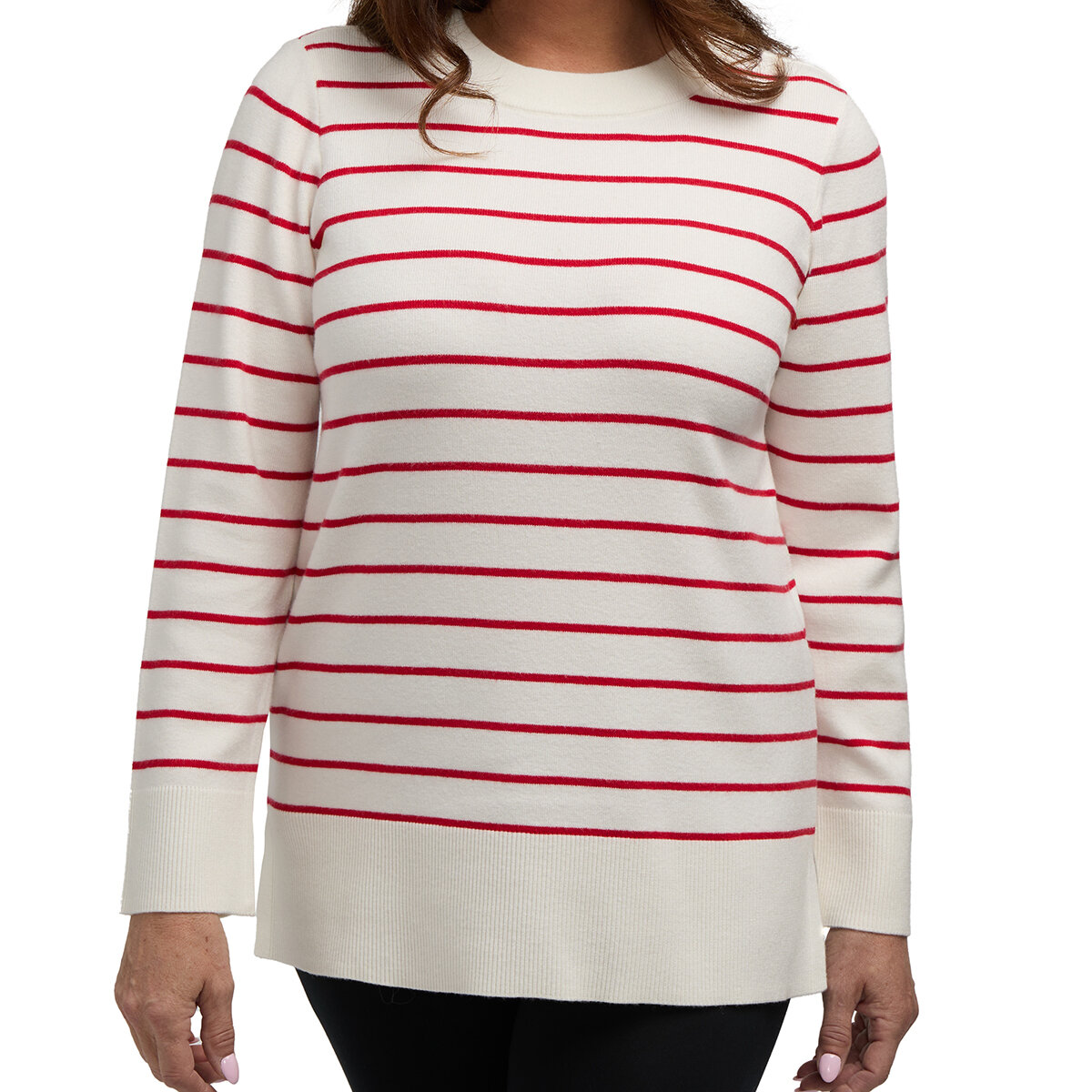 Teddi Rose Suéter para Dama Rojo Extra Grande