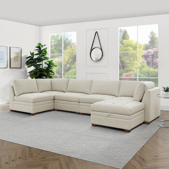 Thomasville, Sofá Modular de 6 Piezas