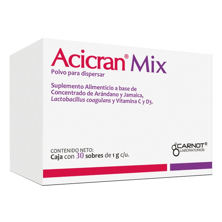 Acicran Mix 30 Sobres de 1 gr c/u