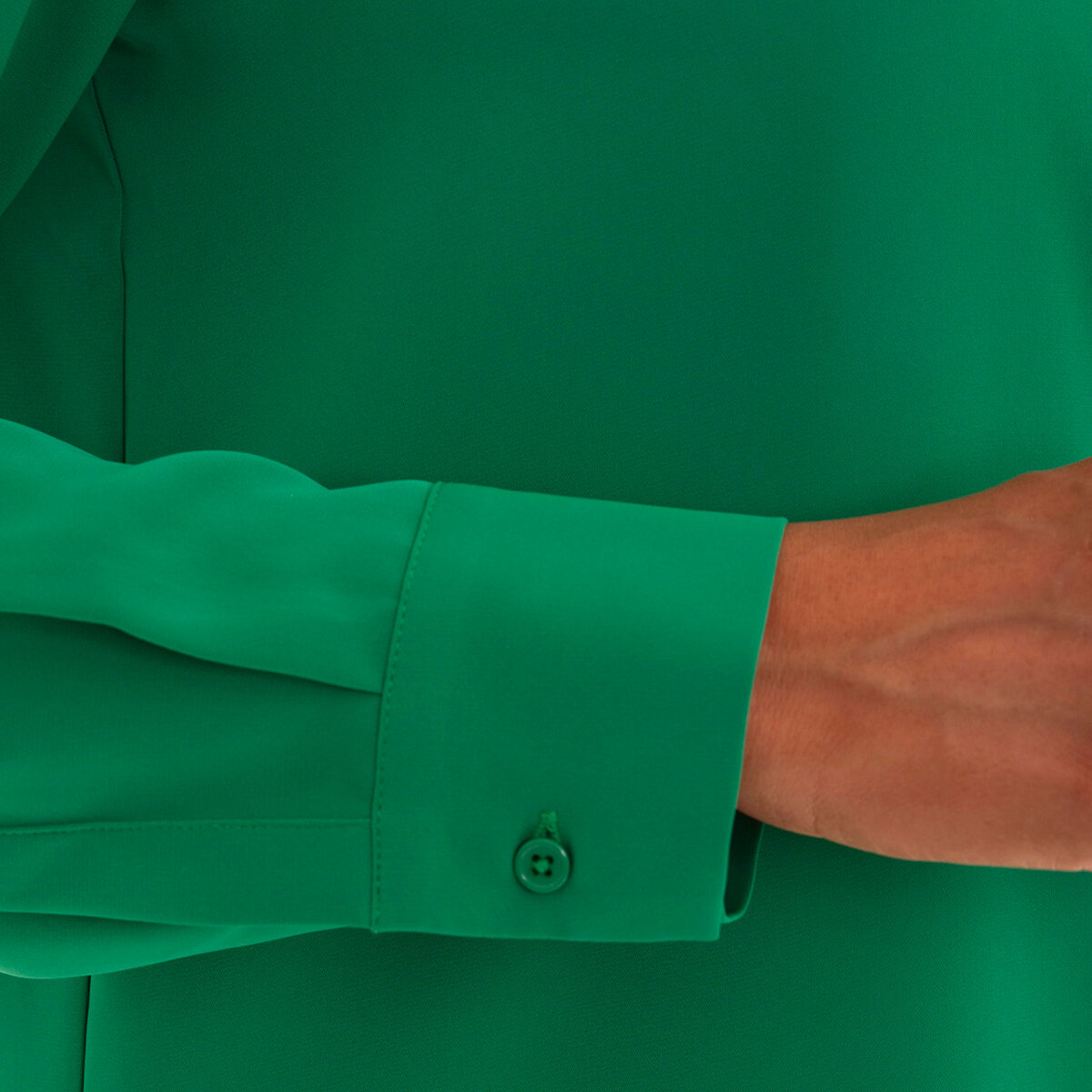 Mario Serrani Italy Blusa para Dama Verde Extra Chica