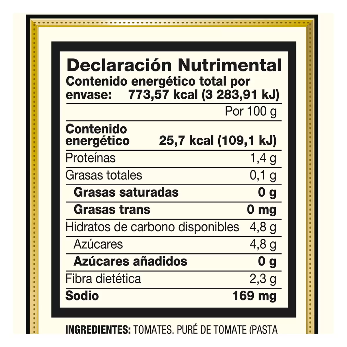 S&W Tomates Machacados 3.01 kg