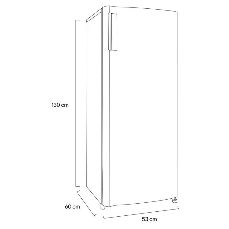 LG Congelador Vertical 6'
