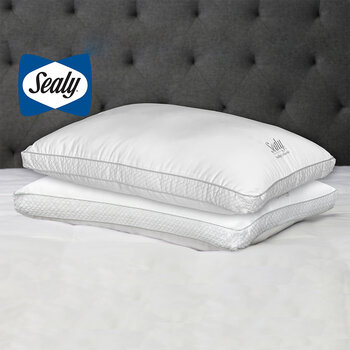 Sealy, Juego de 2 Almohadas de Plumón Alternativo