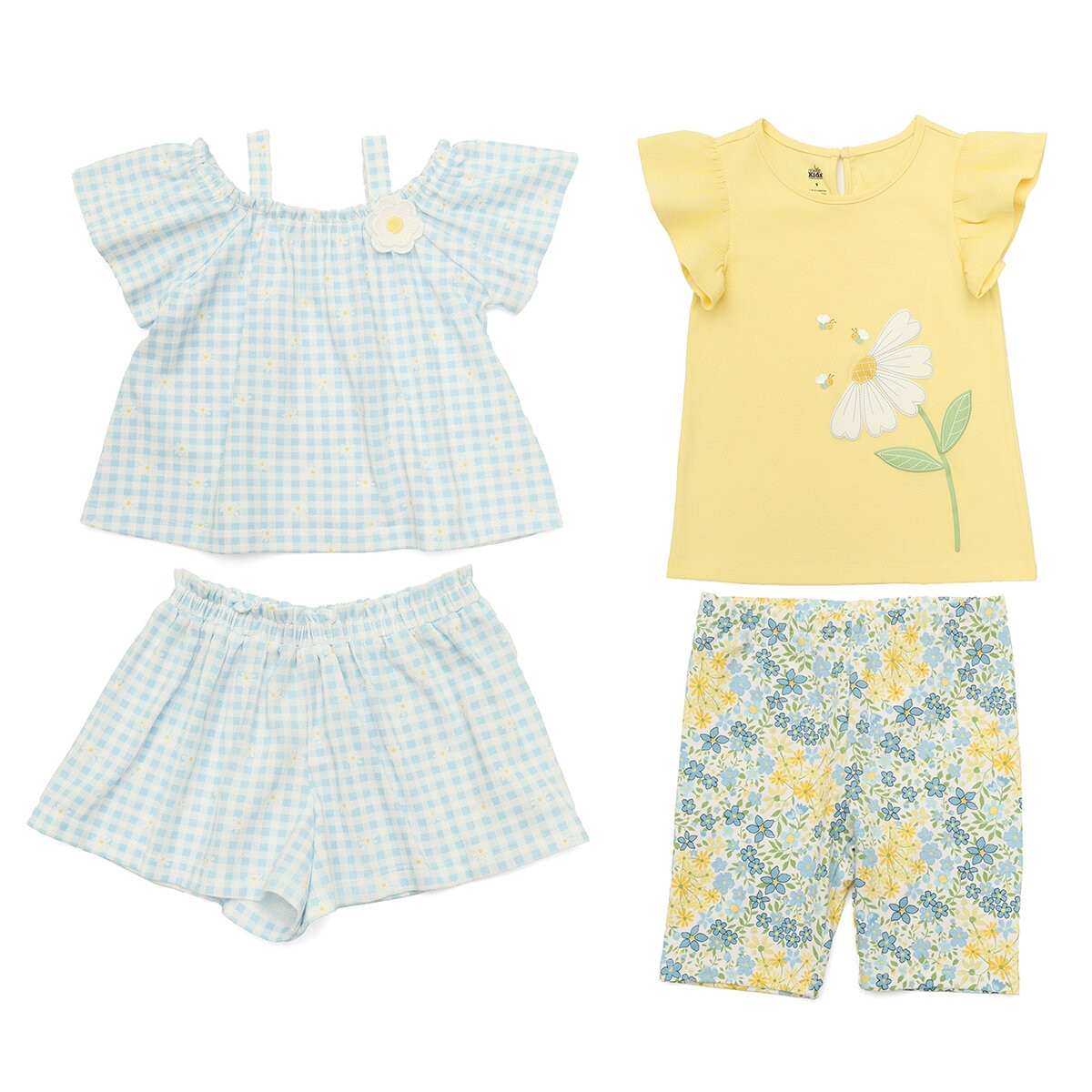 Kids Headquarters Conjunto 4 Piezas para Niños o Niñas Varias Tallas y Colores