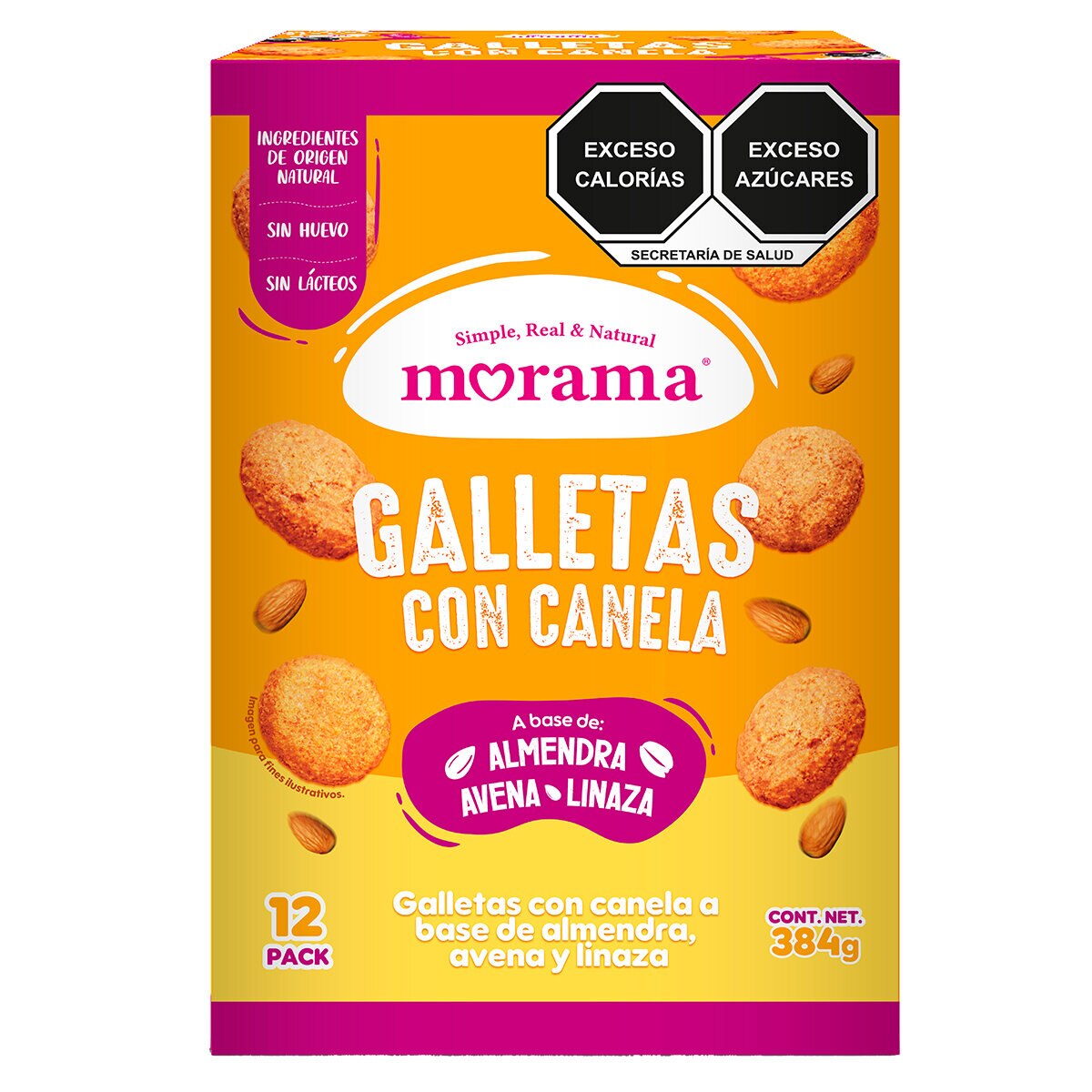 Morama Galletas Canela 384 g