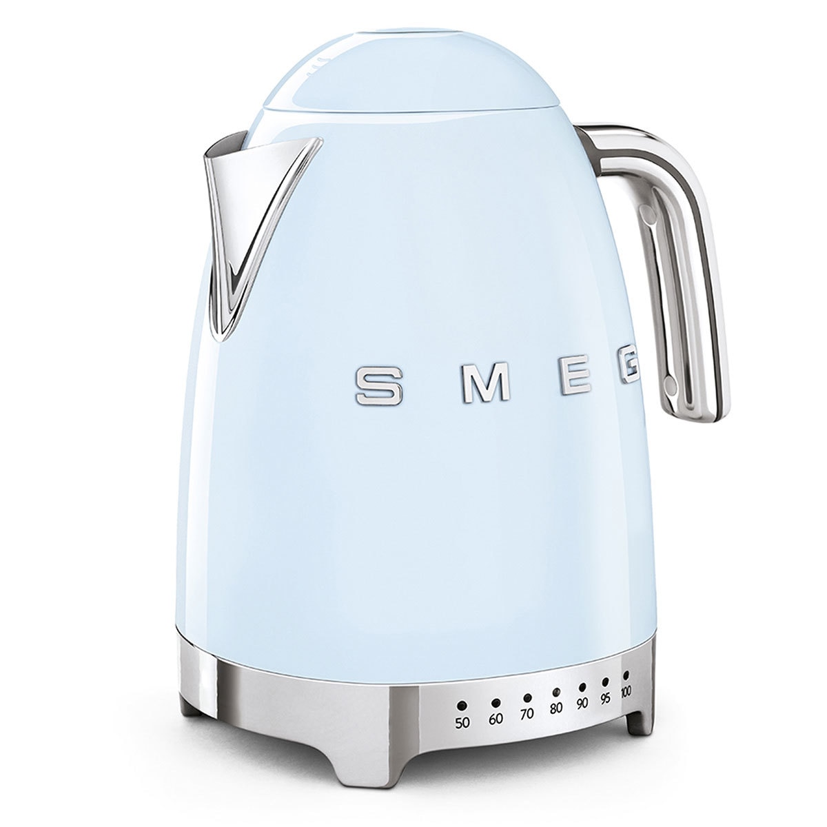 Smeg, Tetera Eléctrica con Temperatura Variable, azul