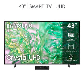 Samsung Pantalla 43" 4K UHD Smart TV