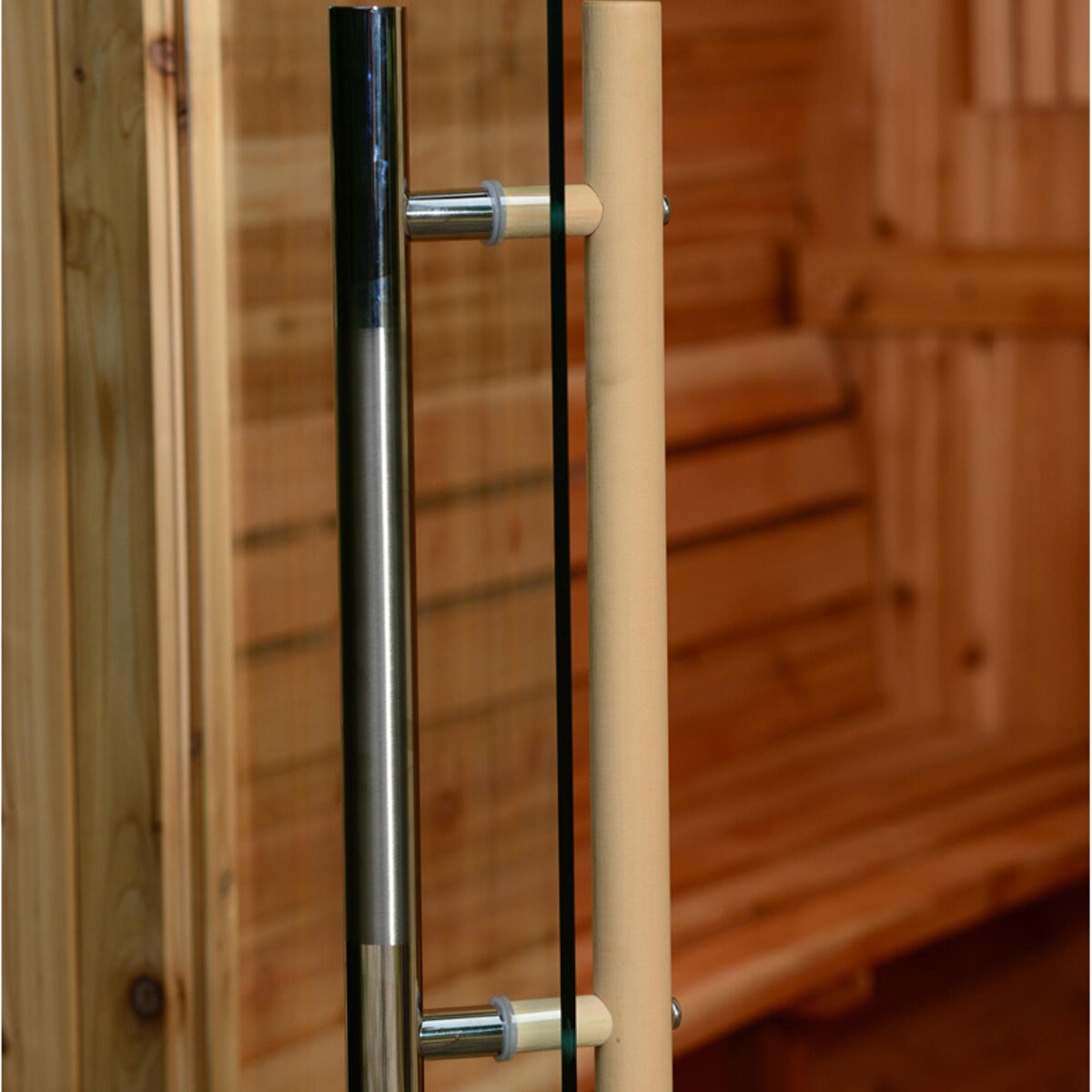 Sauna con Diseño de Barril Almost Heaven Morgan, 4 Personas Sauna con Diseño de Barril Almost Heaven Morgan, 4 Personas