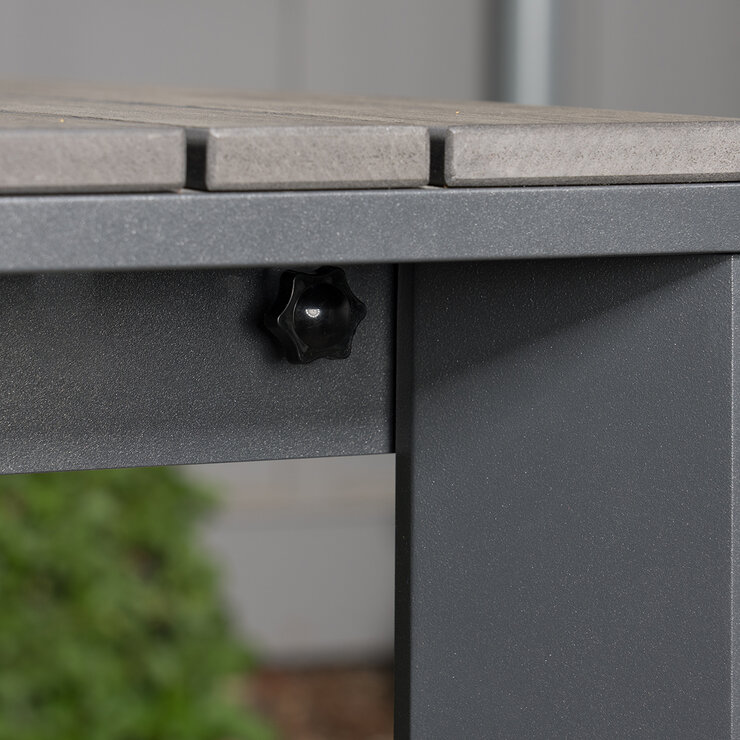 Sunvilla, Dark Forest Comedor Expandible de 9 Piezas para Exterior