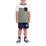 Pekkle Playera 4 piezas para Niños y Niñas Dinosaurio 5 Años