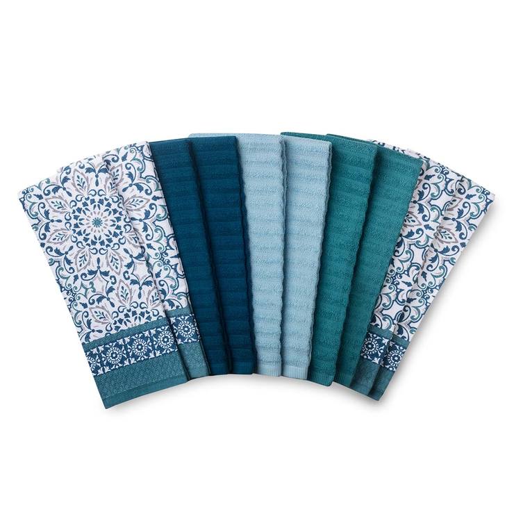 Town & Country, Toallas de Cocina 10 Piezas, Azul | Costco México