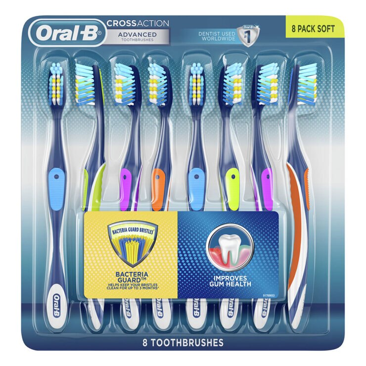 Oral B Cepillos de Dientes 8 pzas