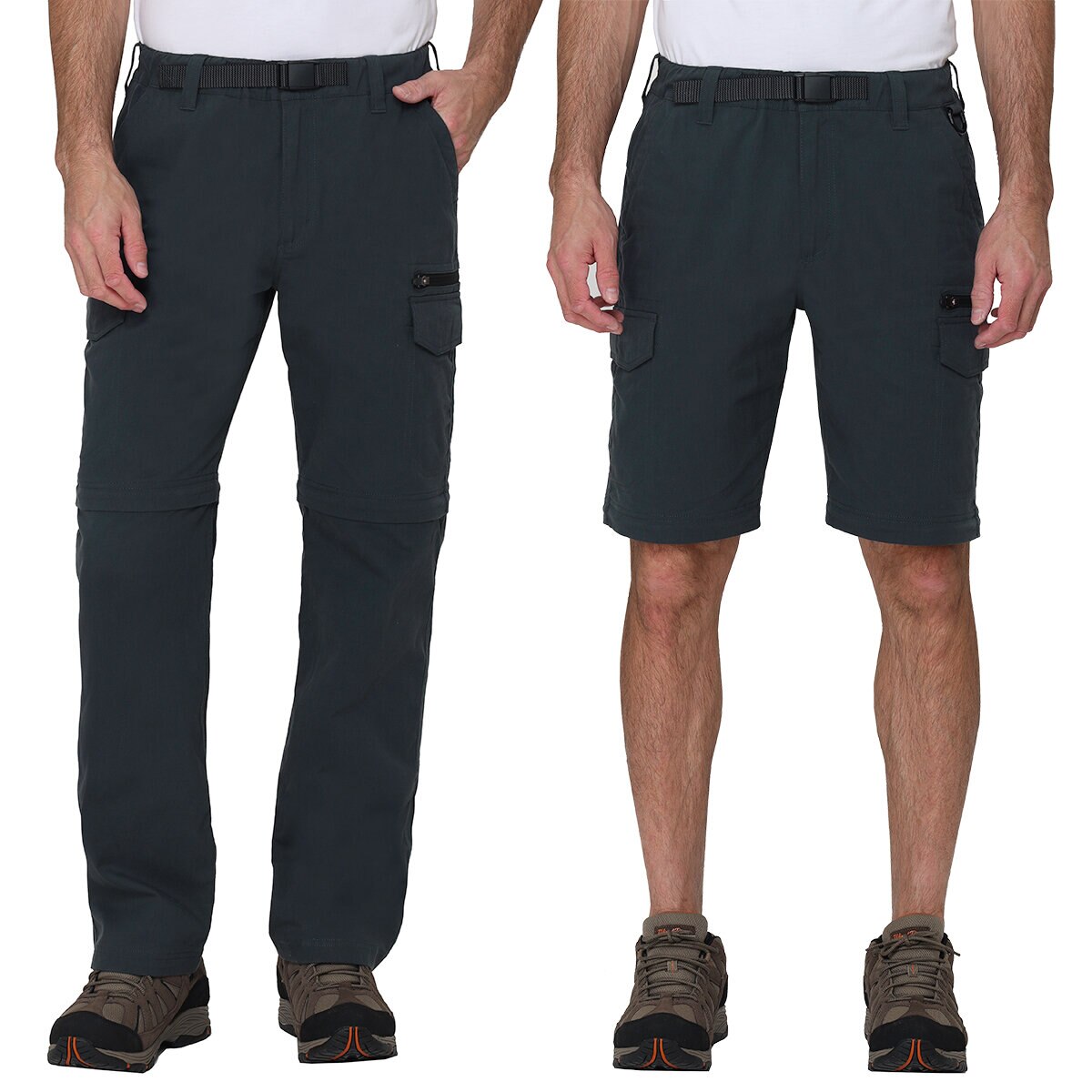 BC Clothing Pantalón Convertible a Short para Caballero Varias Tallas y Colores