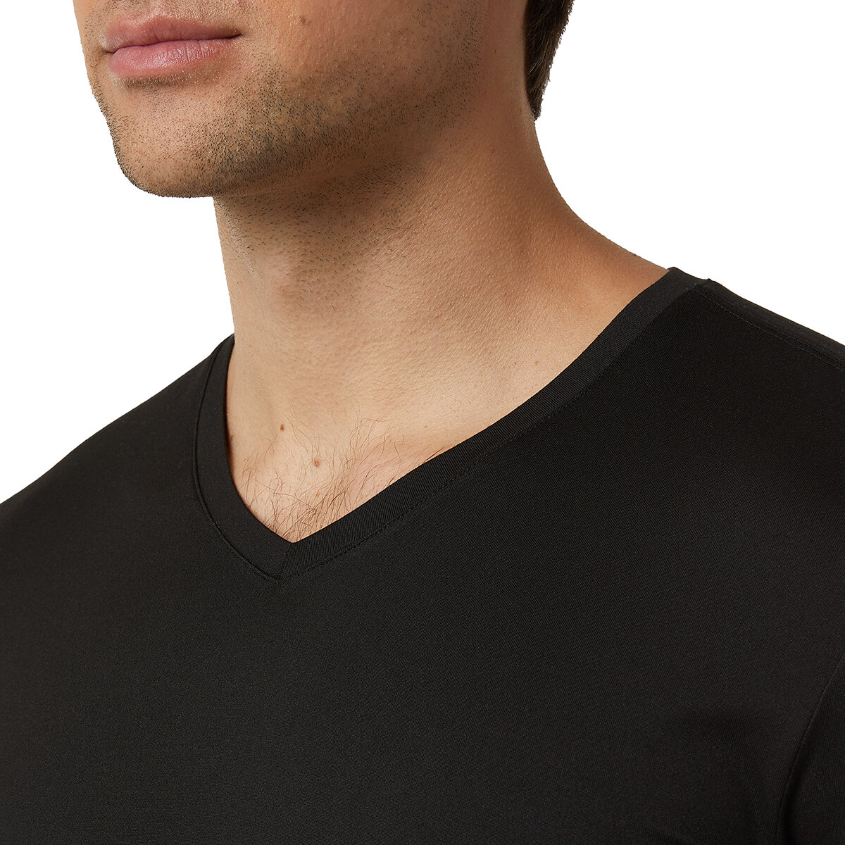 32 Degrees Cool Playera para Caballero 4 piezas Negro Chica