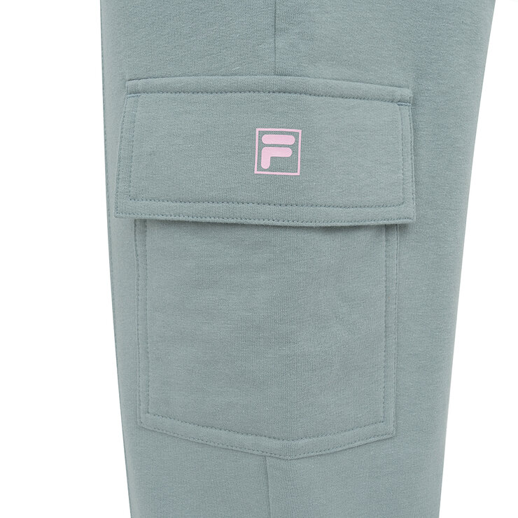 Fila Pants tipo jogger 2 piezas para Niñas Azul / Rosa 5 / 6 Años