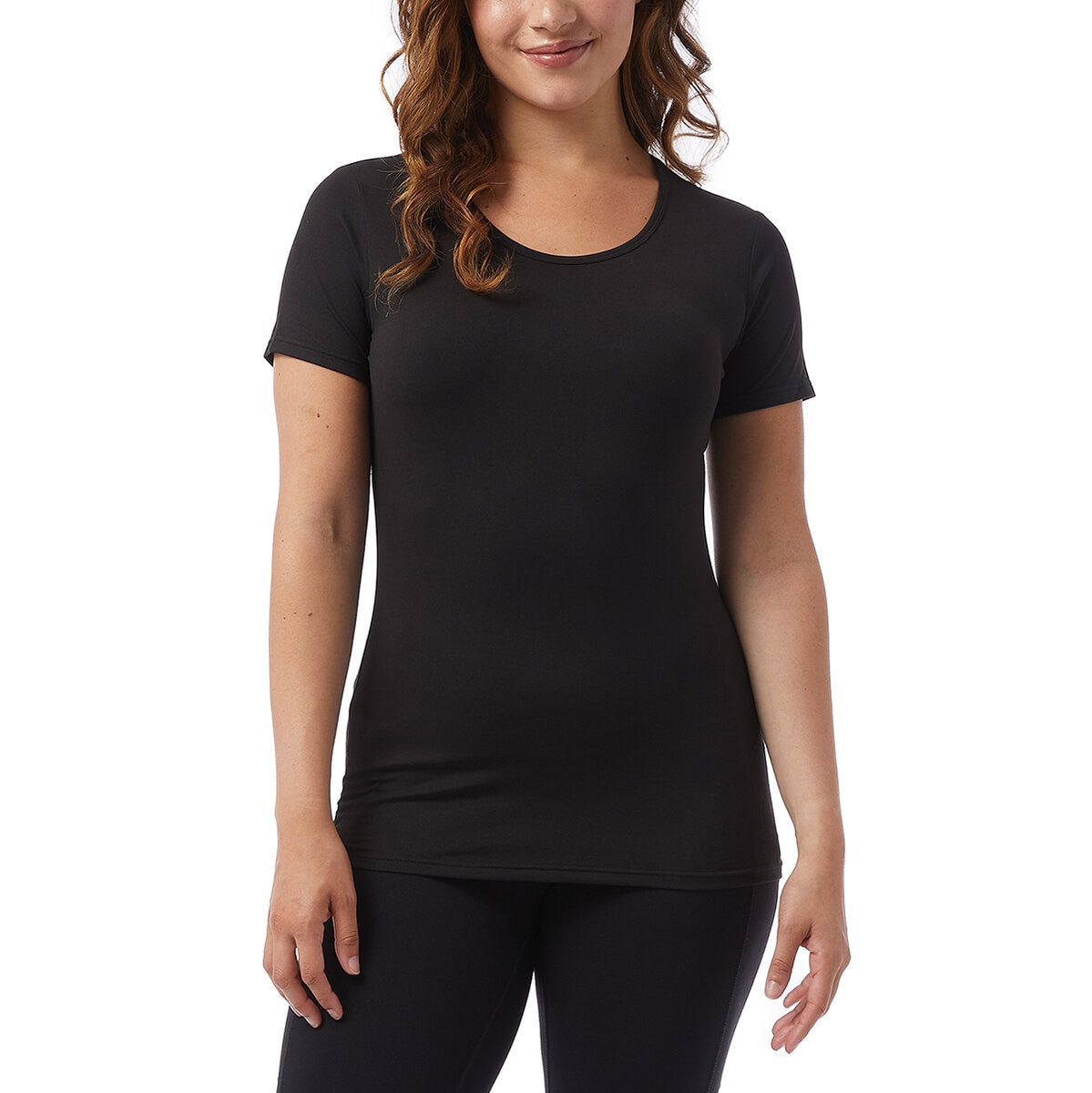 32 Degrees Cool Blusa para Dama 3 piezas Negro Mediana