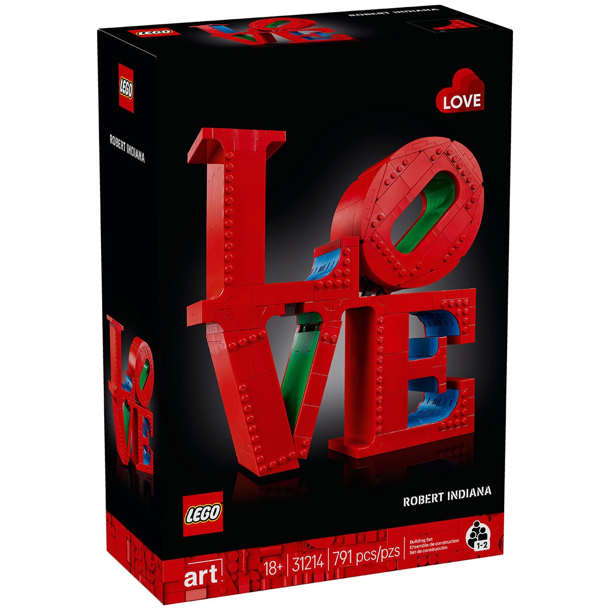 LEGO Art Love Sign