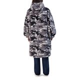 The Wayy Big Hoodie Sudadera Unisex Gris Unitalla