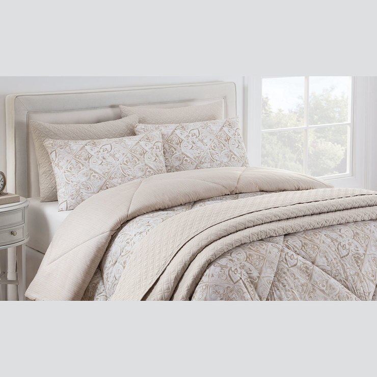 Style Dcor set reversible de edredn y cubrecama Liam Style Dcor set rever