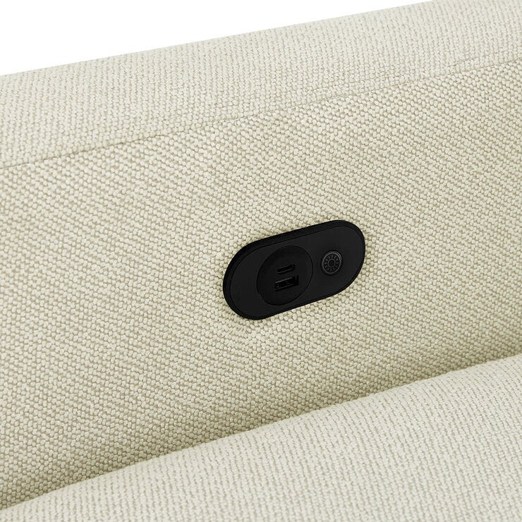 Thomasville, Sillón Giratorio de Tela con Otomano