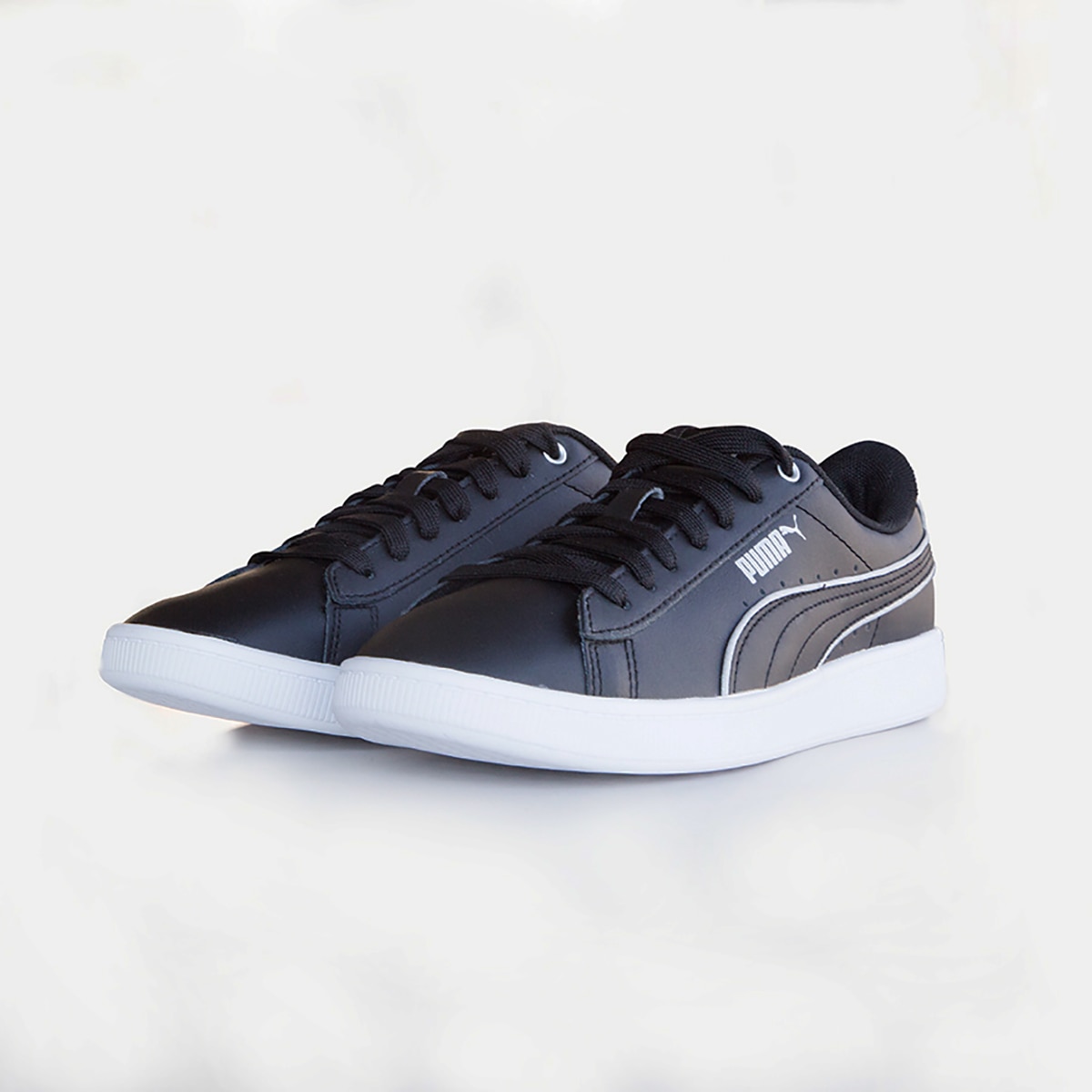 tenis puma negro para mujer