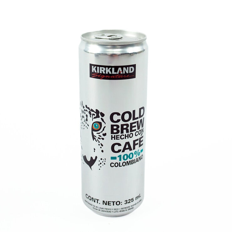 Kirkland Signature Cold Brew 100% Café Colombiano 12 Latas de 325 ml